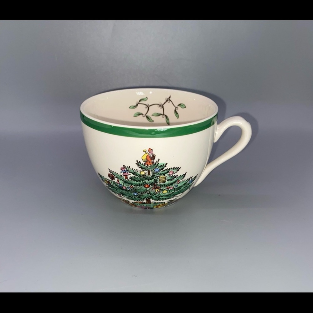 Spode Christmas tree tea cup ceramic England Home Decor Xmas - Picture 2 of 7